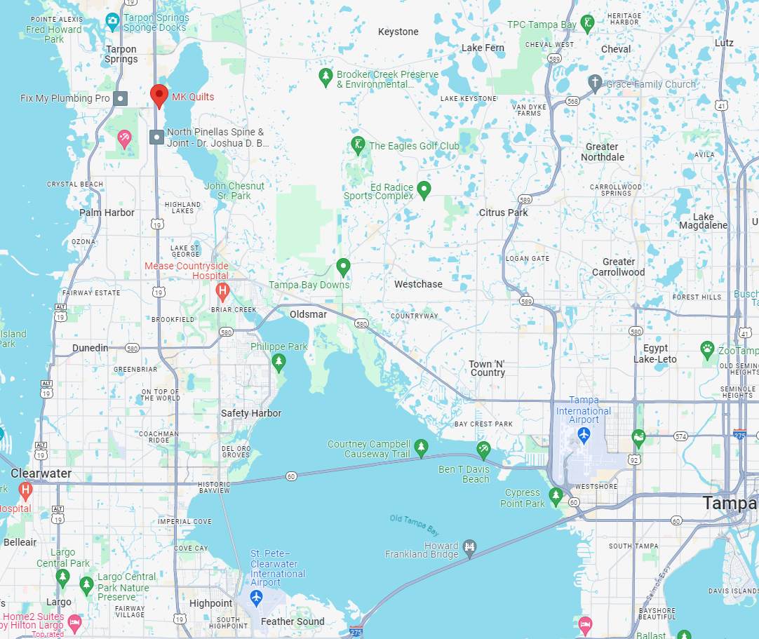 map of area